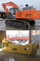 Hitachi ZX520 с ножницами